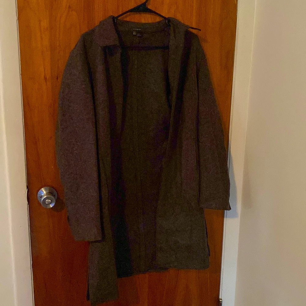 Zara basic coat. Size large